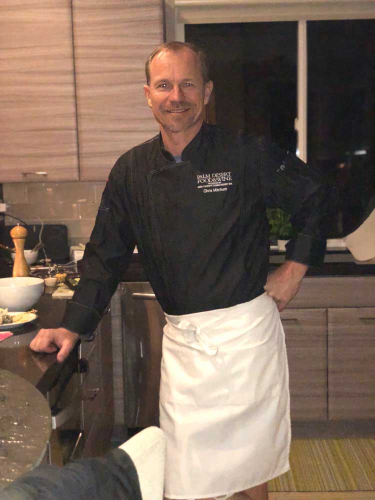 Learn about Chef Chris Mitchum of HotDog Hospitality in Basalt, CO, with 40+ years of experience, sommelier expertise, and a passion for food.